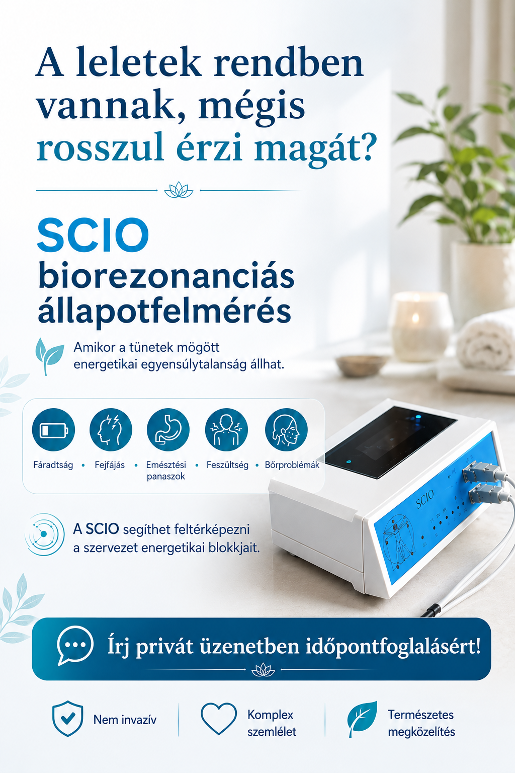 Scio biorezonacias gép